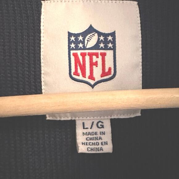 NFL Seahawks Knit Zip Jacket Size Large 3/4 Sleeve Womens - Picture 6 of 6